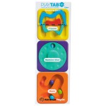 PlayTab Sensoryczne Kwadraty - zestaw 1 z przekładankami / Fat Brain Toys