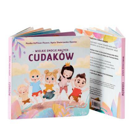 Mini książeczka “Wielkie emocje małych Cudaków” / Wydawnictwo APPSTAR