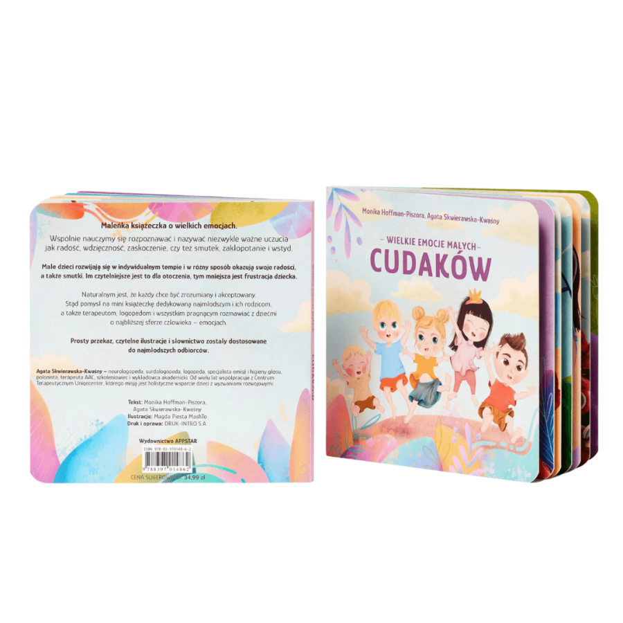 Mini książeczka “Wielkie emocje małych Cudaków” / Wydawnictwo APPSTAR