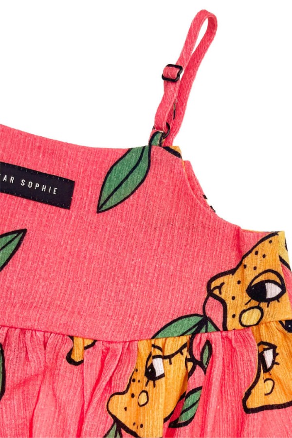 Top - cytryna różowa / Dear Sophie