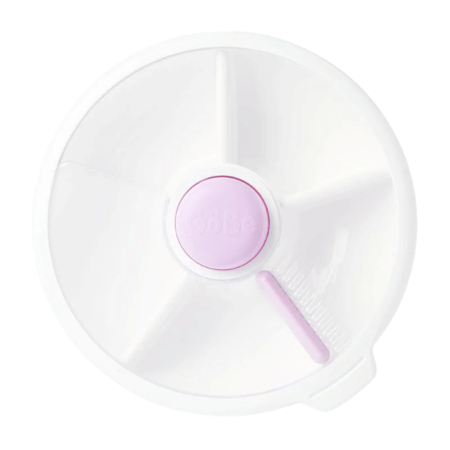 LARGE SNACK SPINNER duży pojemnik na przekąski, Taro Purple / GOBE