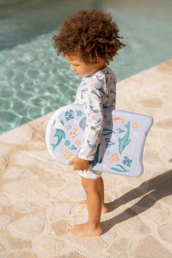 Swimsuit z długim rękawem Ocean Sea Life / Little Dutch