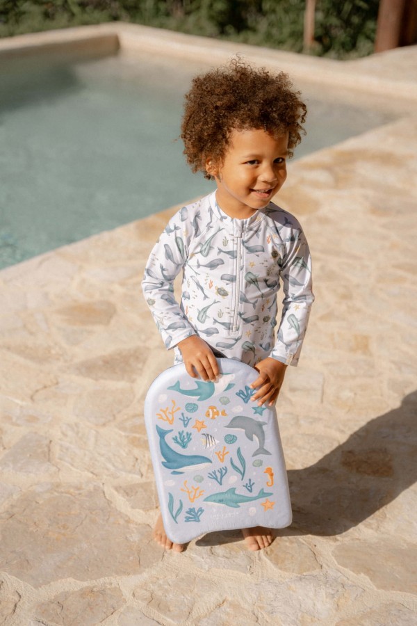 Swimsuit z długim rękawem Ocean Sea Life / Little Dutch