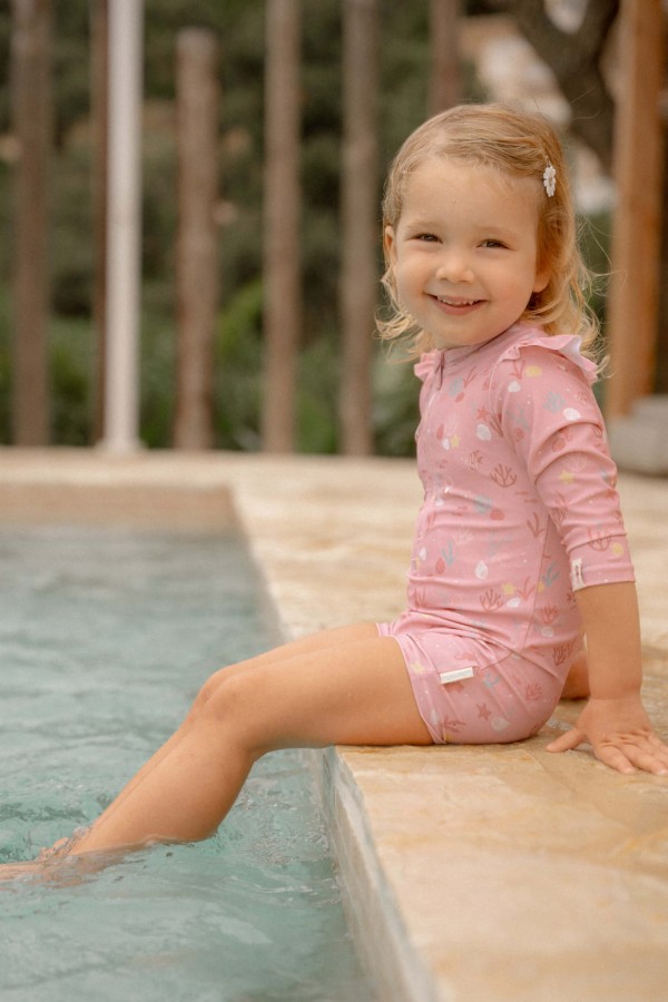 Swimsuit z długim rękawem Ocean Treasures / Little Dutch