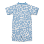 Swimsuit z krótkim rękawem Sea Life Ocean Blue / Little Dutch