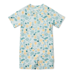 Swimsuit z krótkim rękawem Seashells / Little Dutch