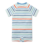 Swimsuit z krótkim rękawem Stripes / Little Dutch