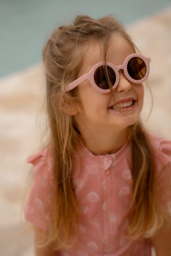 Swimsuit z krótkim rękawem Ocean Treasures Pink / Little Dutch