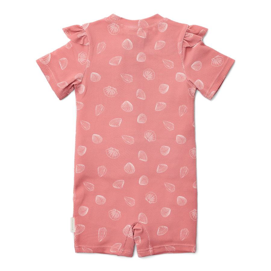 Swimsuit z krótkim rękawem Ocean Treasures Pink / Little Dutch