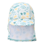 Czapeczka kąpielowa przeciwsłoneczna Seashells / Little Dutch