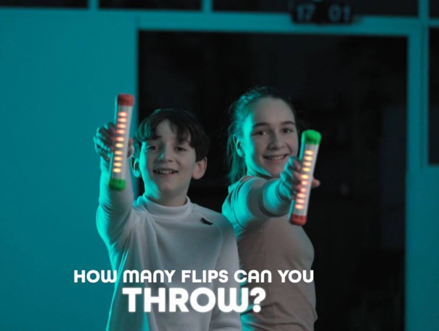 Zabawka zręcznościowa zliczająca obroty / Stickflip