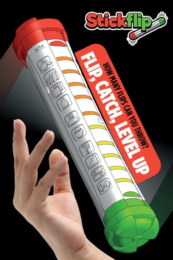 Zabawka zręcznościowa zliczająca obroty / Stickflip