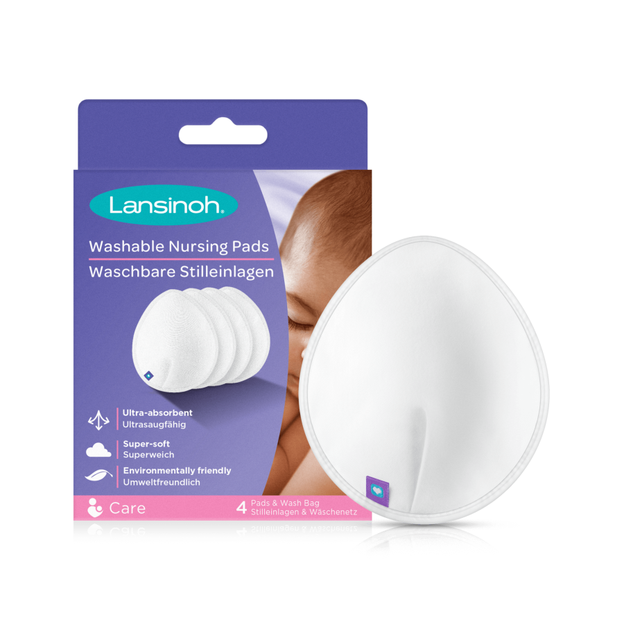 Wkładki laktacyjne wielokrotnego użytku, 4 szt. / Lansinoh