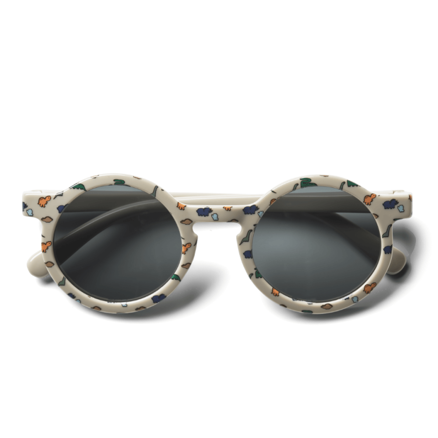 Okulary przeciwsłoneczne Darla - dinosaurs, mist / Liewood