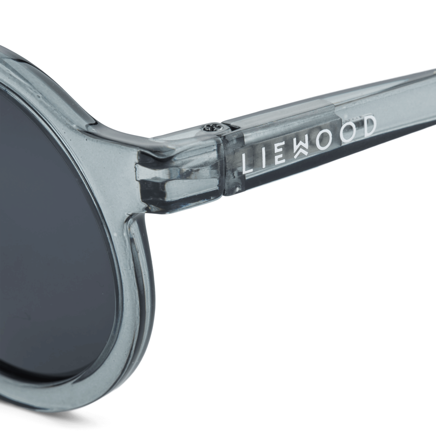 Okulary przeciwsłoneczne Darla - whale blue transparent / Liewood