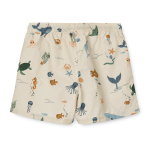 Szorty kąpielowe Aiden - sea creature, sandy / Liewood