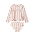Kąpielowy komplet Dagny - stripe sorbet rose, creme de la creme / Liewood