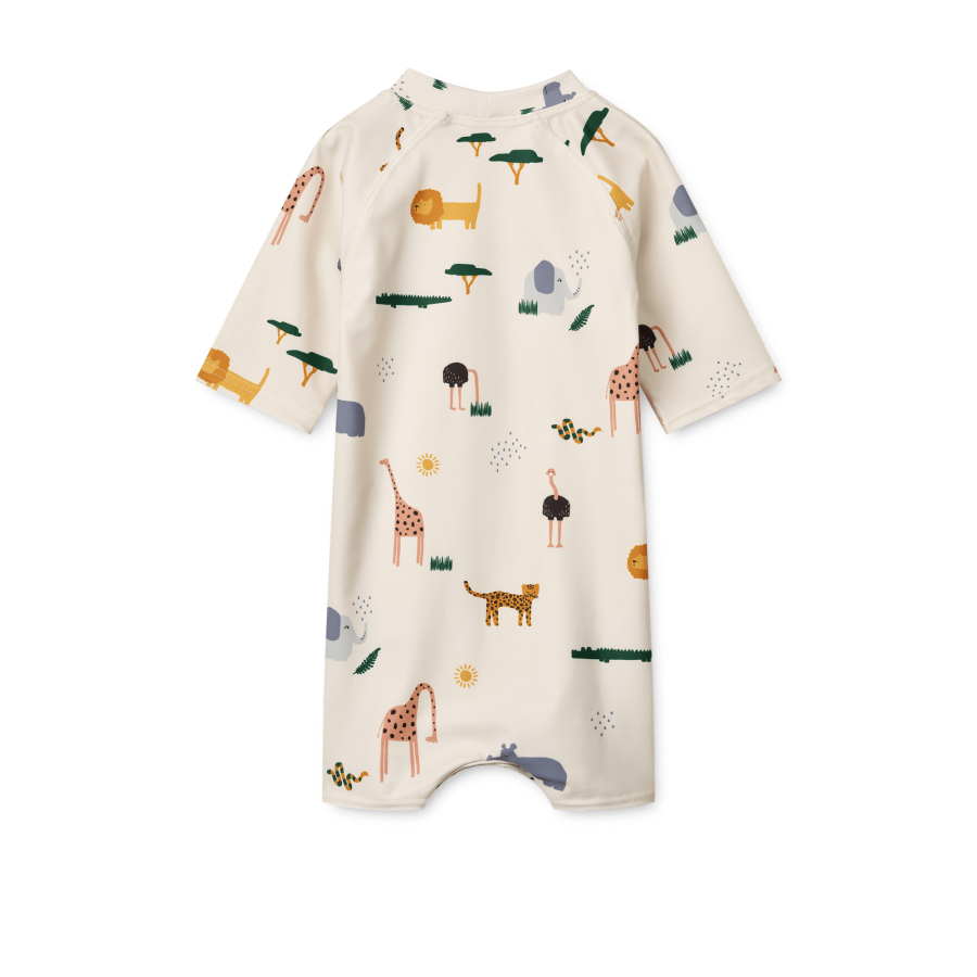 Kombinezon kąpielowy Thor - safari sandy mix / Liewood