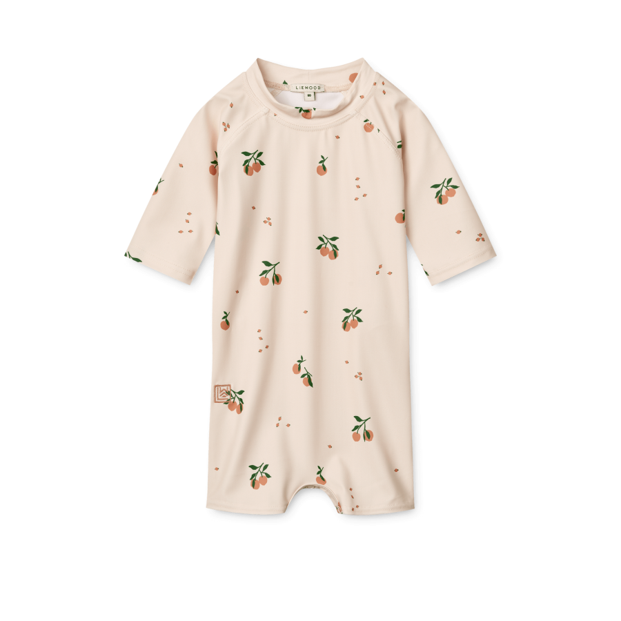 Kombinezon kąpielowy Thor - peach, sea shell / Liewood