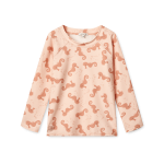 Koszulka kąpielowa UV z długim rękawem Noah - seahorse, apple blossom / Liewood