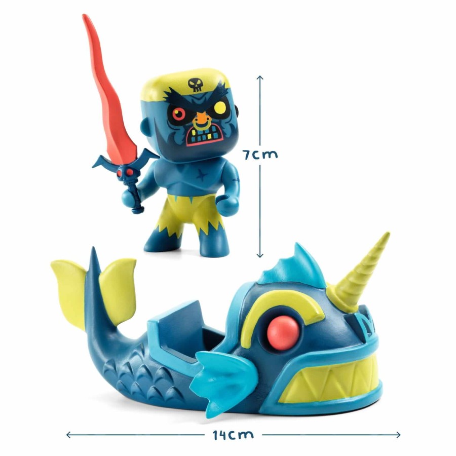 Figurka pirata TERRIBLE & MONSTER / Djeco