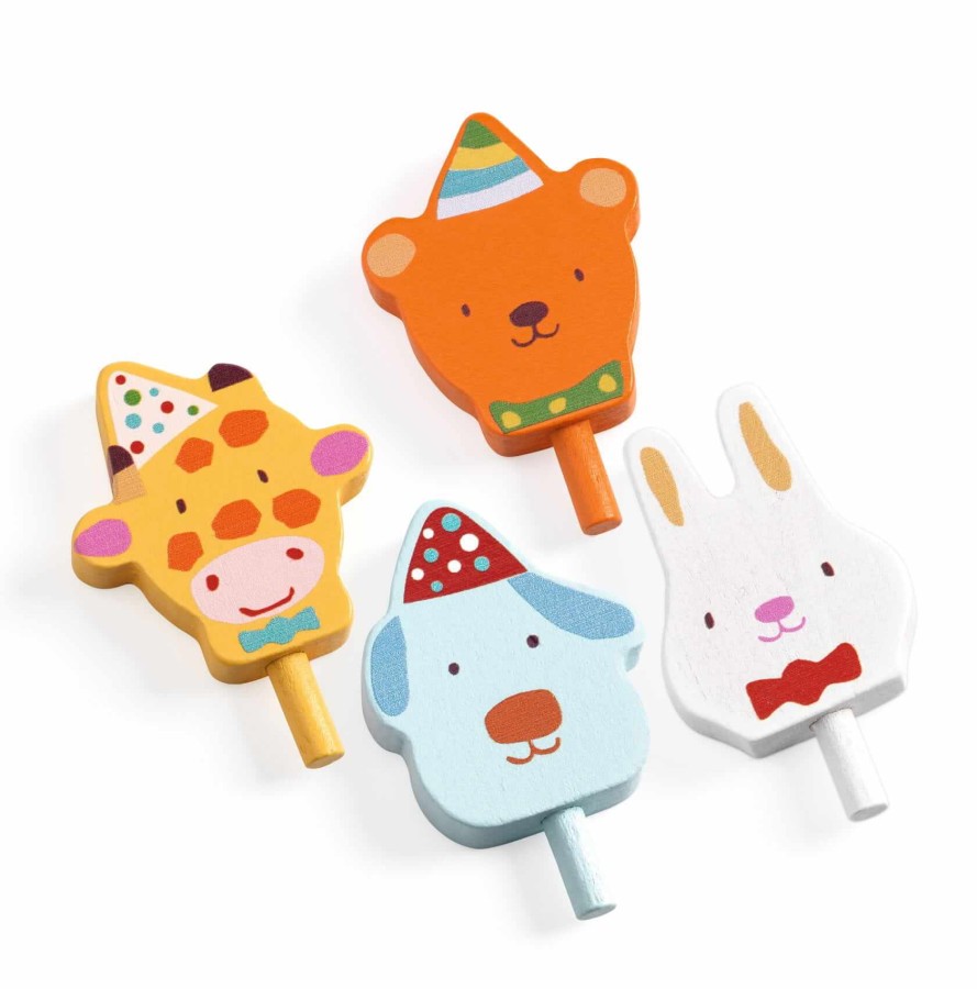 Odgrywanie ról - drewniany tort urodzinowy / Djeco