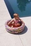Basenik dla dzieci 60 cm - Purple Leopard / The Swim Essentials