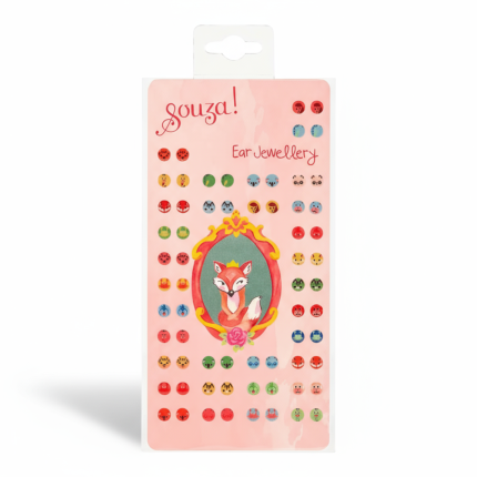 Kolczyki samoprzylepne Zwierzątka 33 pary / Souza!