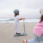 Dziecięcy eco kask rowerowy Teal / Banwood