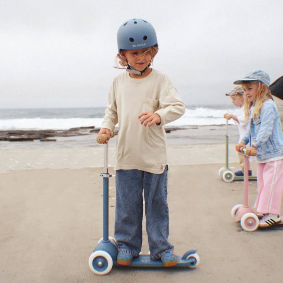 Dziecięcy eco kask rowerowy Deep Sea / Banwood