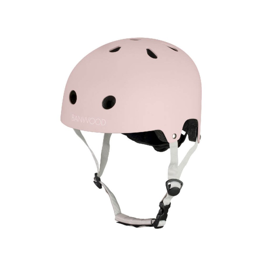 Dziecięcy eco kask rowerowy Faded Pink / Banwood