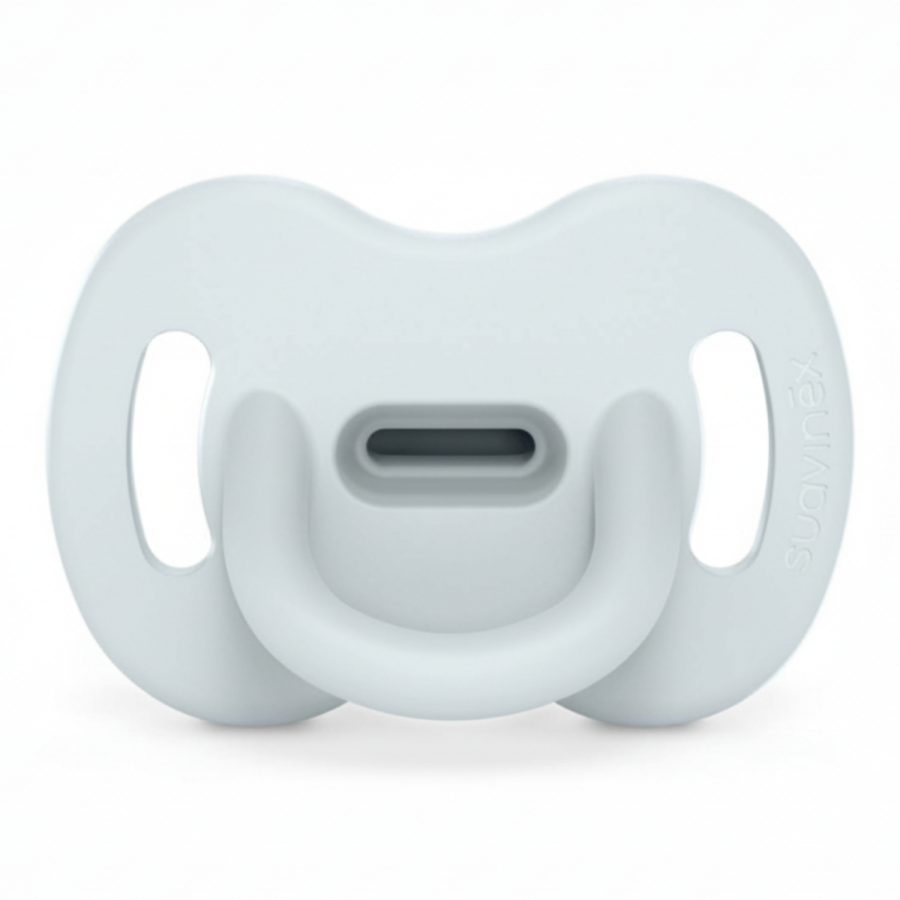 Smoczek 100% silikonowy fizjologiczny SX Pro Colour Essence - jasnoniebieski / Suavinex