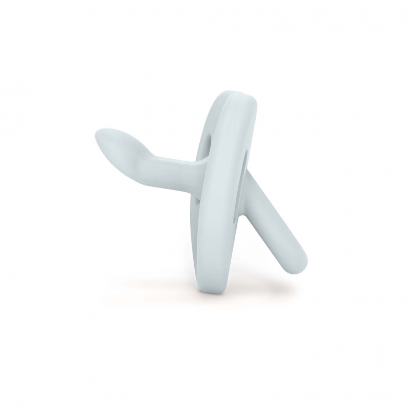 Smoczek 100 % silikonowy anatomiczny SX Pro Colour Essence - jasnoniebieski / Suavinex