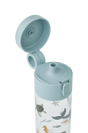 Butelka tritanowa Clemence, 350 ml - Seahorse, apple blossom / Liewood