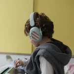 Słuchawki wygłuszające KIDYNOISE - niebieskie / Kidywolf