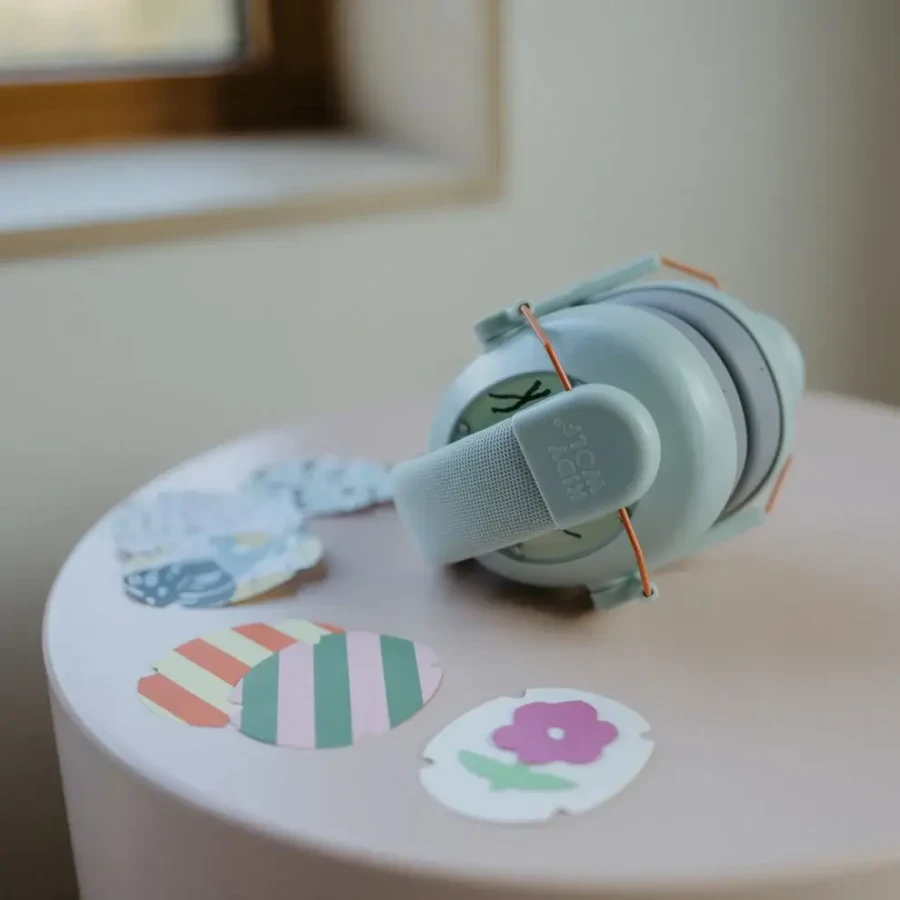 Słuchawki wygłuszające KIDYNOISE - zielone / Kidywolf