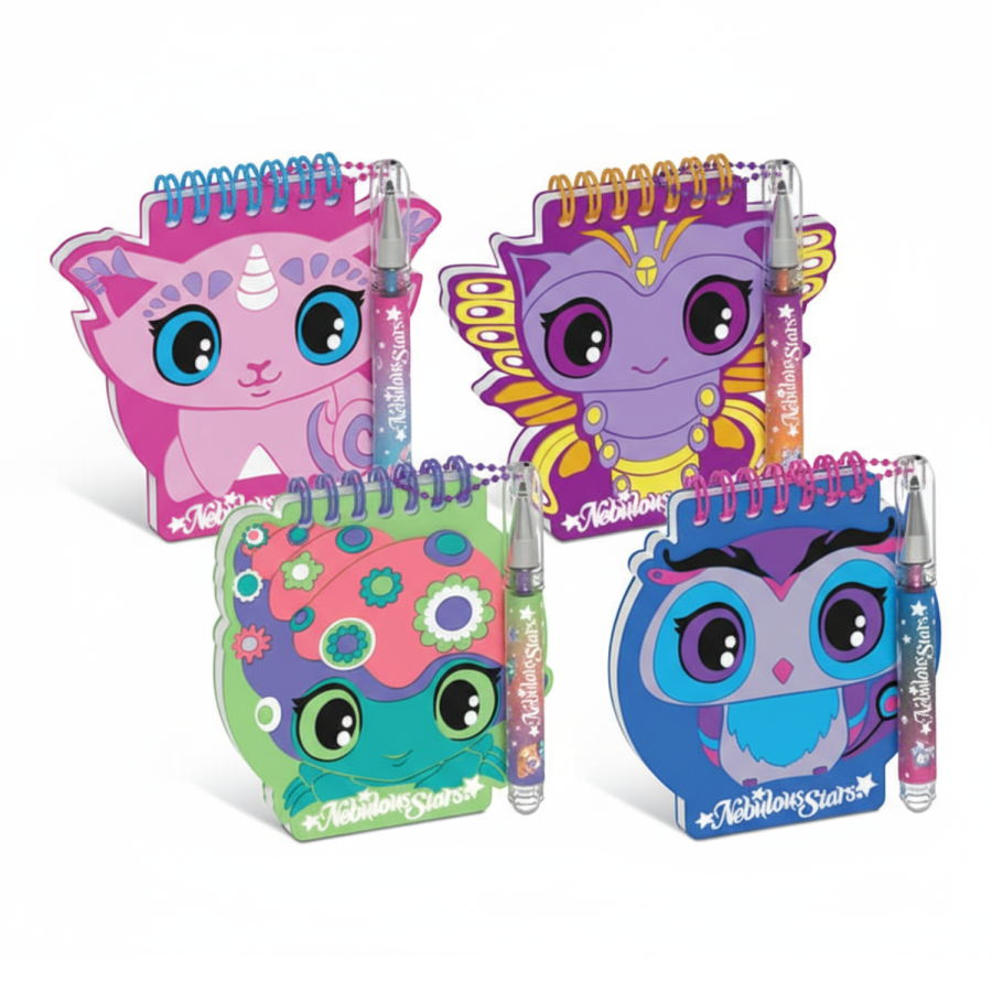 Notes z długopisem i naklejkami / Nebulous Stars