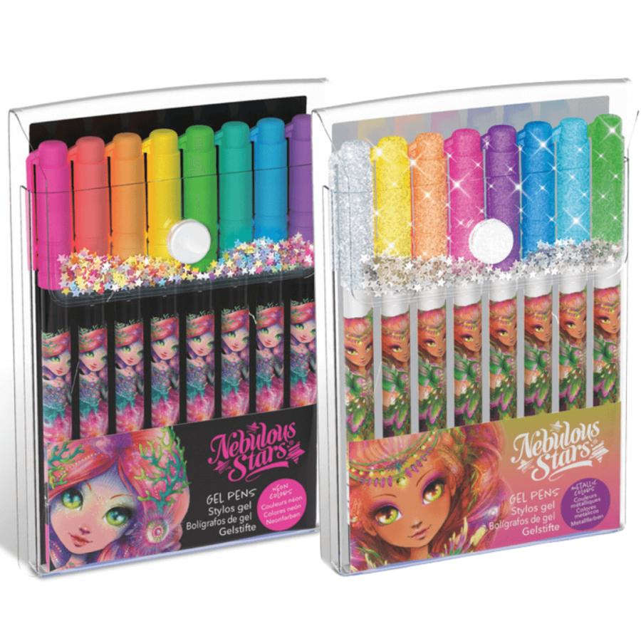 Długopisy żelowe 8 kolorów / Nebulous Stars