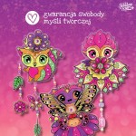 Witraż na okno – zestaw do malowania z szablonami dla dzieci 3szt. 7+ / Nebulous Stars