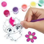 Witraż na okno – zestaw do malowania z szablonami dla dzieci 3szt. 7+ / Nebulous Stars