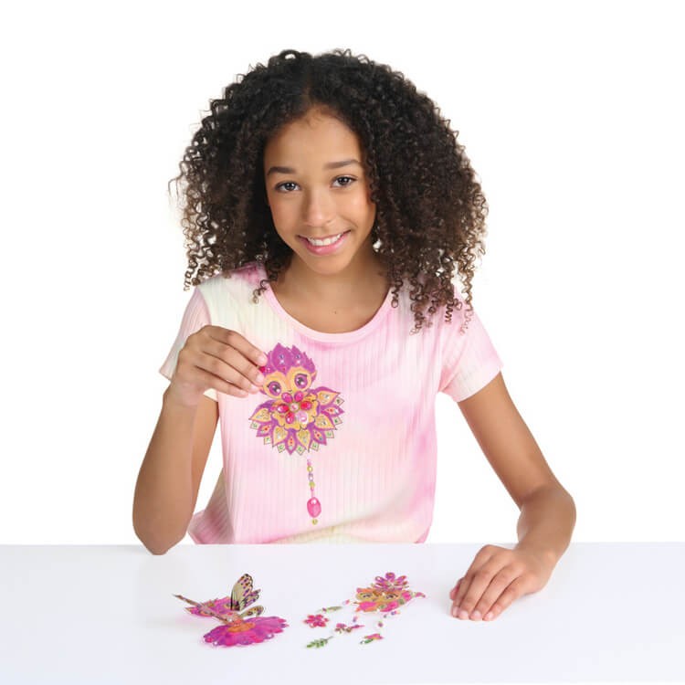 Witraż na okno – zestaw do malowania z szablonami dla dzieci 3szt. 7+ / Nebulous Stars