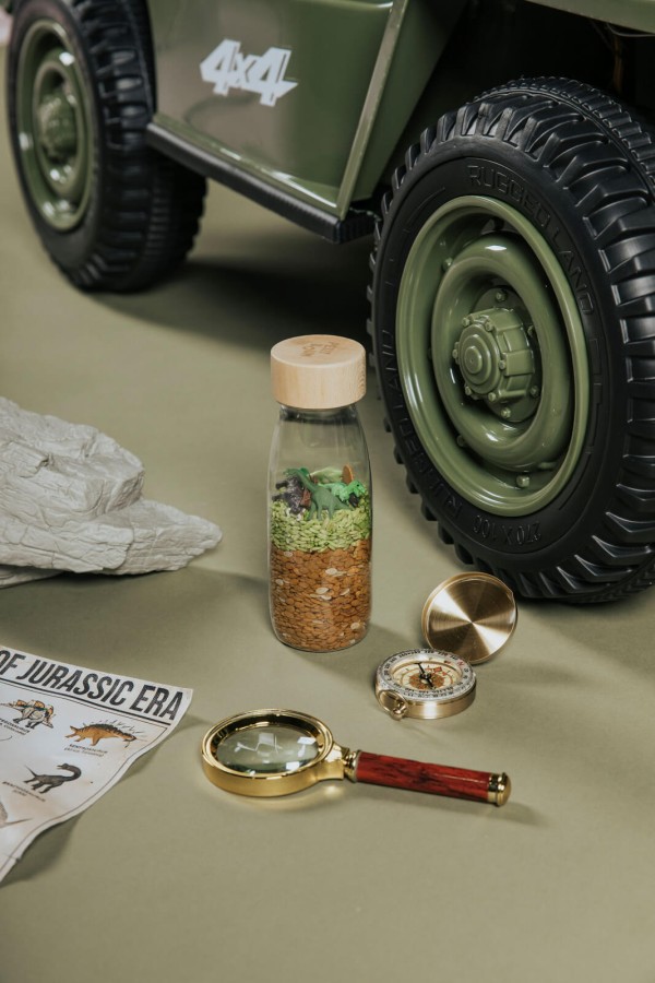 Butelka obserwacyjna - dinozaury JURASSIC / Petit Boum