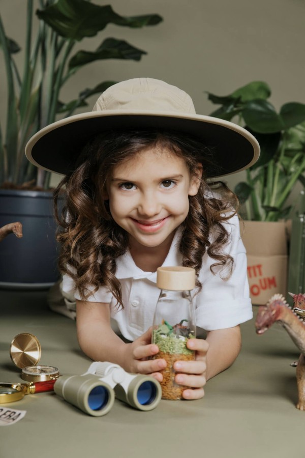 Butelka obserwacyjna - dinozaury JURASSIC / Petit Boum