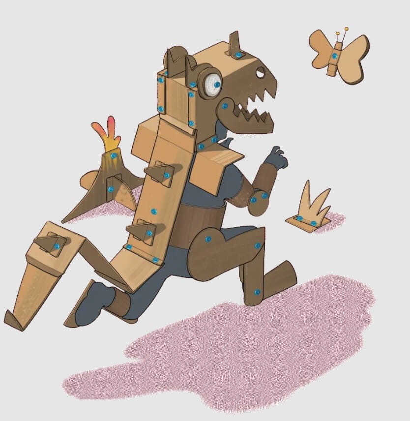 Zestaw narzędzi do konstruowania DIY - Explore / Makedo