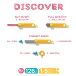 Zestaw narzędzi do konstruowania DIY - Discover / Makedo