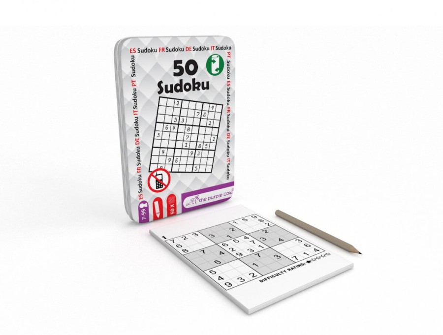 Podróżne łamigłówki - 50 Sudoku / The Purple Cow