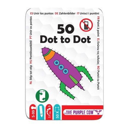 Podróżne łamigłówki - 50 Połącz Kropki / The Purple Cow