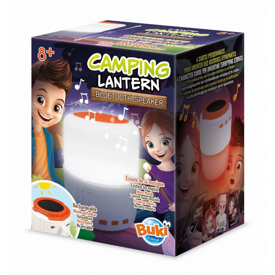 Lampka solarna - Latarka Bluetooth na kemping / Buki