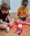 Lampka solarna - Latarka Bluetooth na kemping / Buki