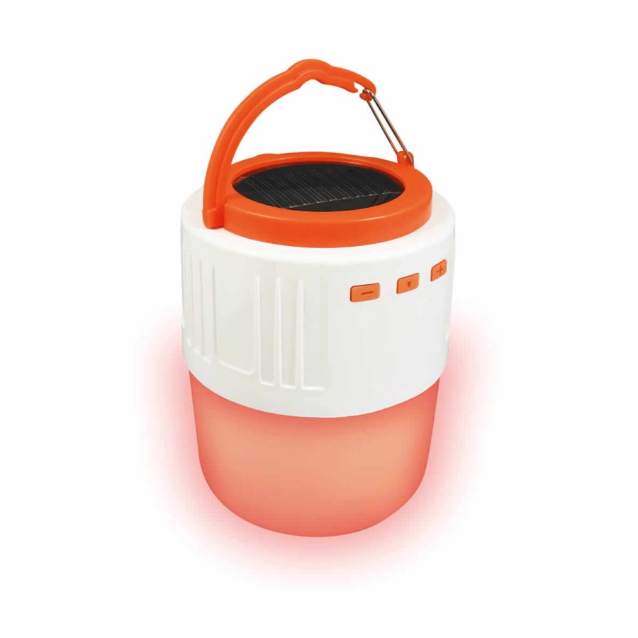 Lampka solarna - Latarka Bluetooth na kemping / Buki